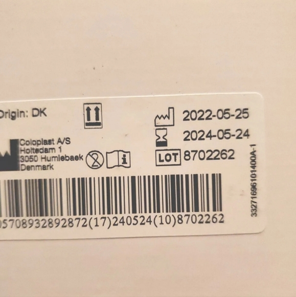 (1) New Box of 5 Sensura Mio deep Convex Ostomy Barriers with belt tabs 16961 - Picture 3 of 3